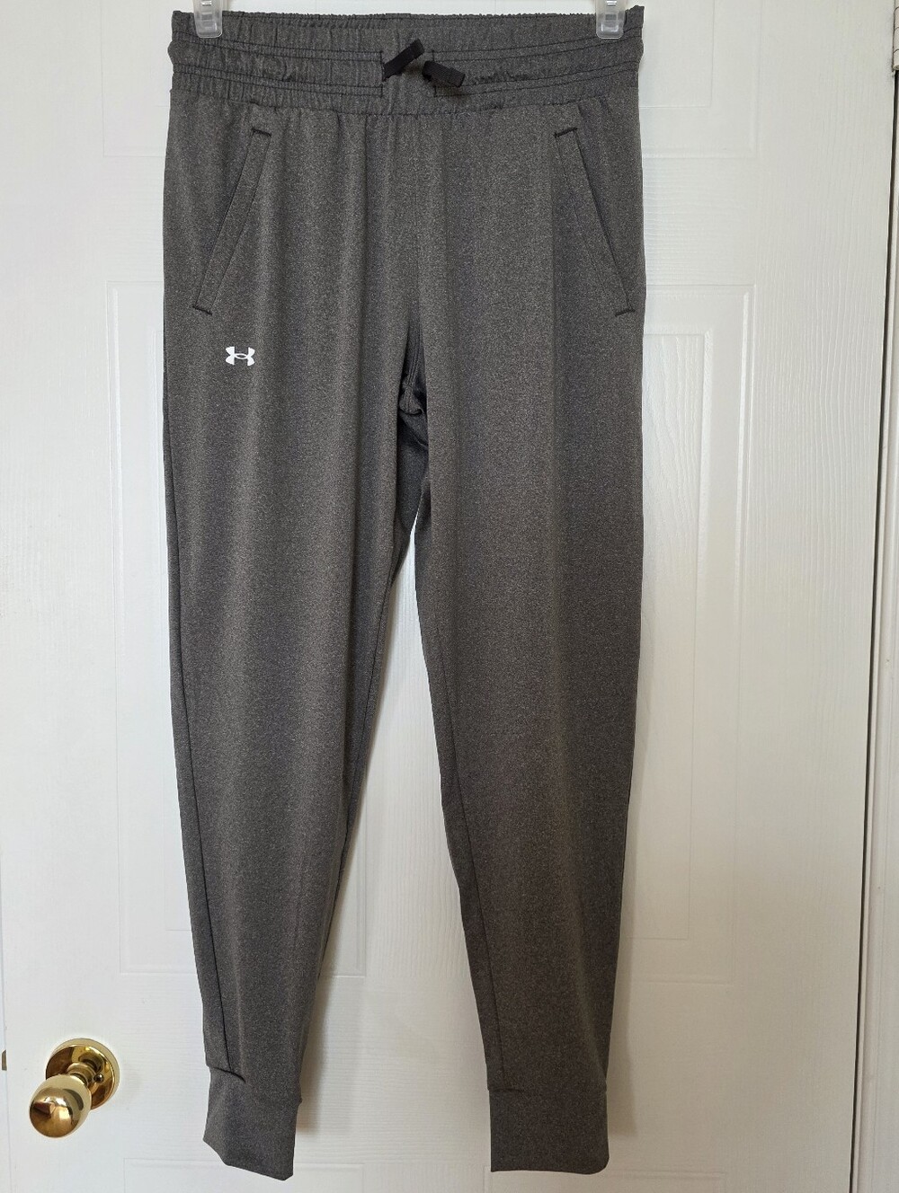 Under Armour Athletic Joggers With Pockets, Gray, Small
